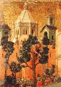Duccio di Buoninsegna Entry into Jerusalem Sweden oil painting reproduction